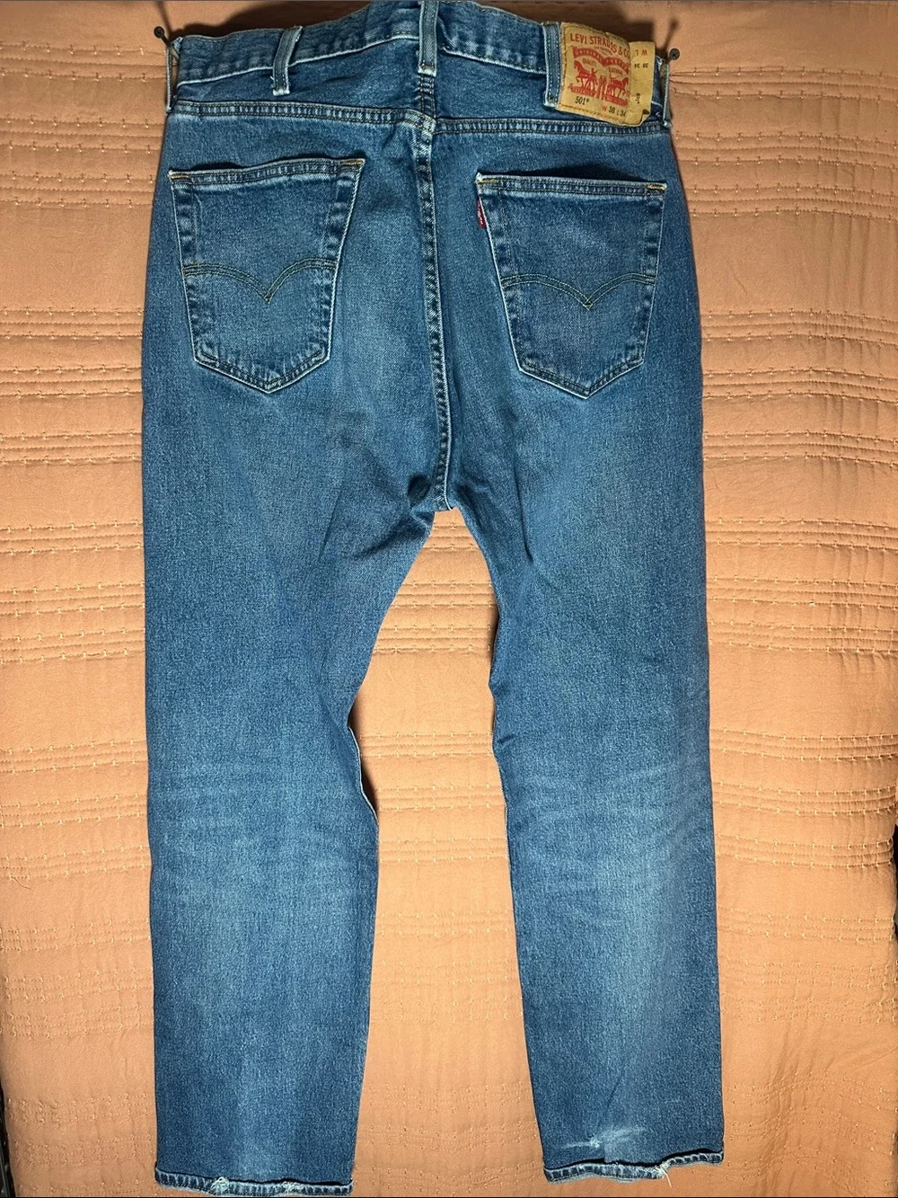 Levi's Men's Blue Straight Jeans